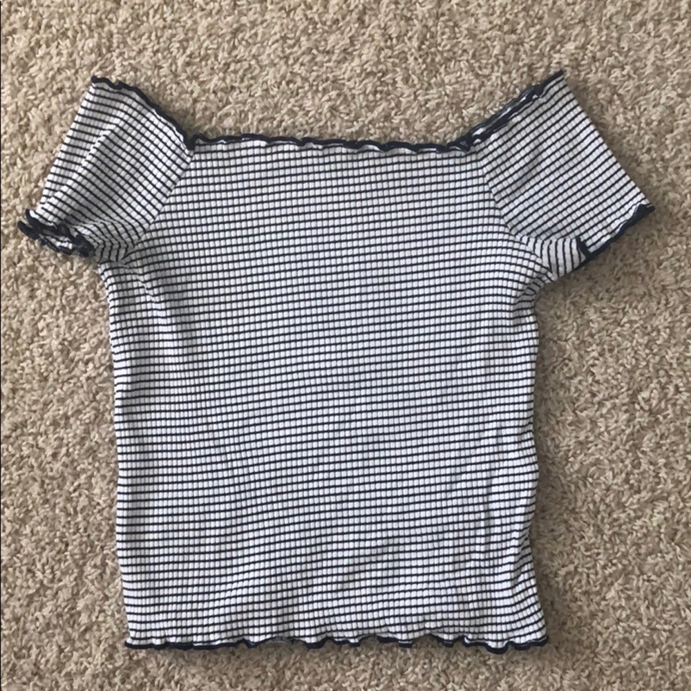 Zara off the shoulder top